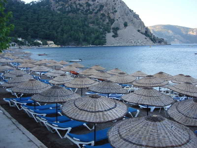 Ozcan Beach Hotel Turunç Bagian luar foto
